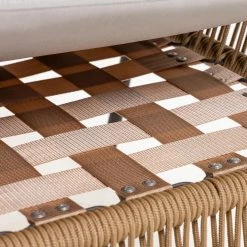 Julià Grup Chaise de jardin Samantha - Acier / Polyester - Beige / Gris -Commodes enfant Soldes 1000216719 200703 16591200252 DETAILS P000000001000216719