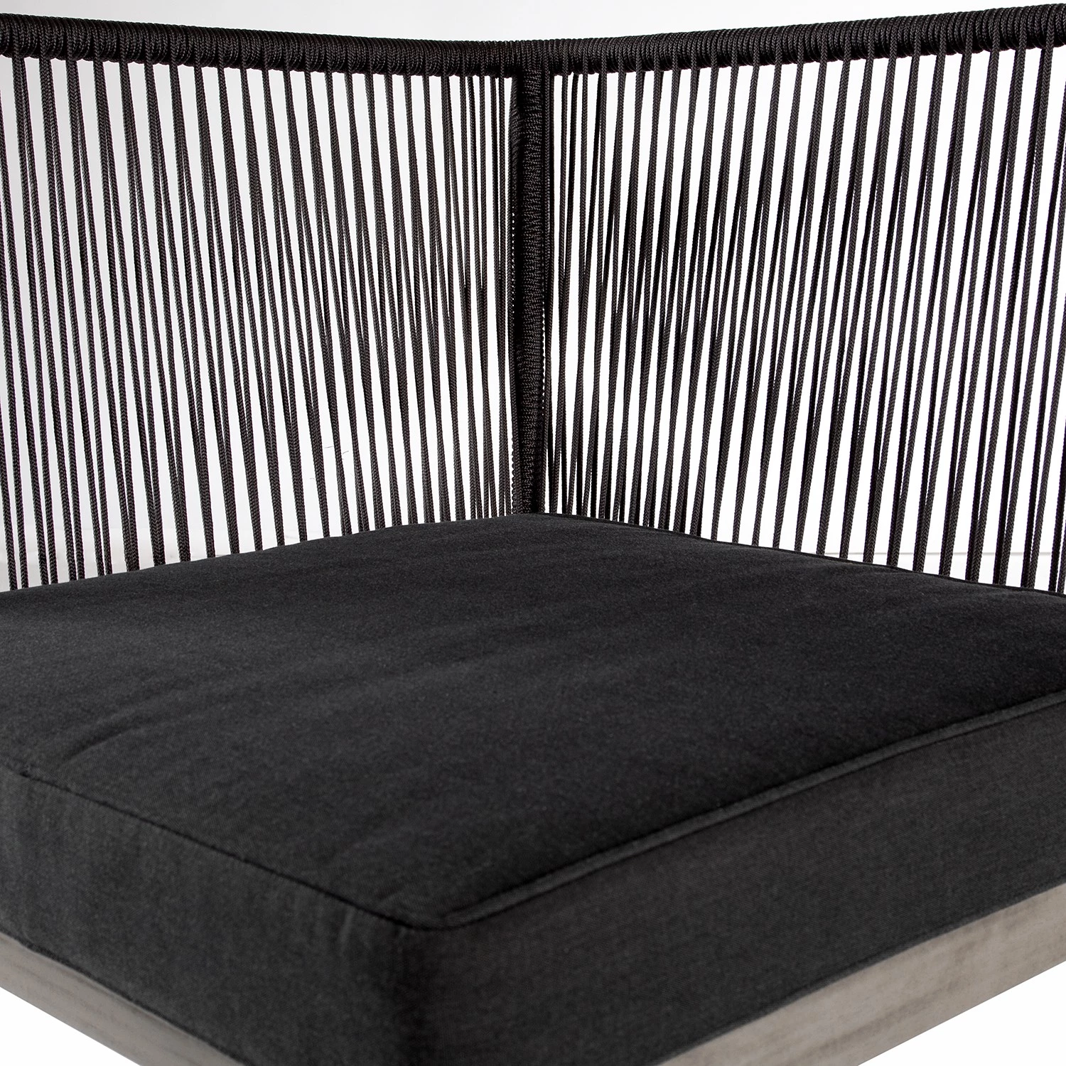 Jardi Fauteuil d’angle Fifo - Acacia massif / Polyester - Gris 10 Jardi Fauteuil d’angle Fifo - Acacia massif / Polyester - Gris – Image 10