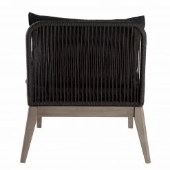 Jardi Fauteuil lounge extérieur Fifo - Acacia massif / Polyester - Gris -Commodes enfant Soldes 1000218754 210208 16352000020 SKETCH DETAILS P000000001000218754 sketch