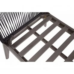 Jardi Fauteuil lounge extérieur Fifo - Acacia massif / Polyester - Gris -Commodes enfant Soldes 1000218754 210208 16352000023 DETAILS P000000001000218754