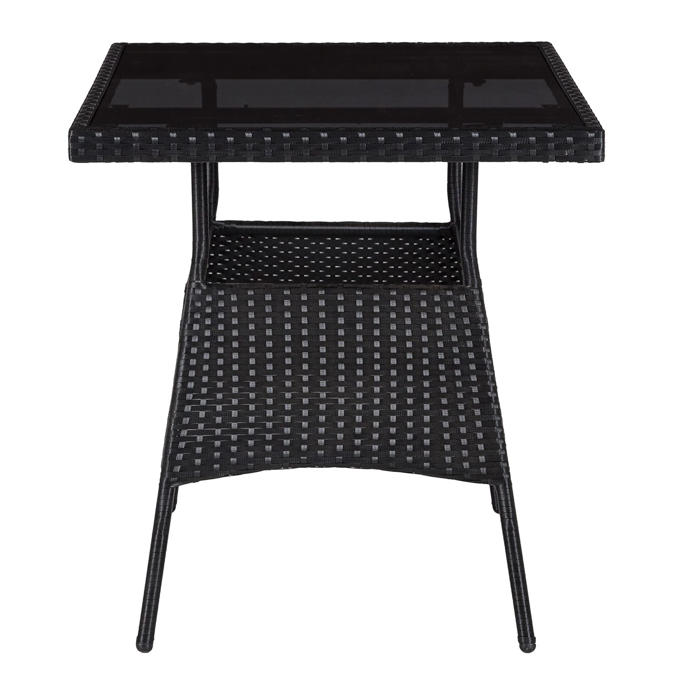 Ensemble de jardin Vent (5 éléments) - Polypropylène / Polyester - Marron / Noir 6 Ensemble de jardin Vent (5 éléments) - Polypropylène / Polyester - Marron / Noir – Image 6