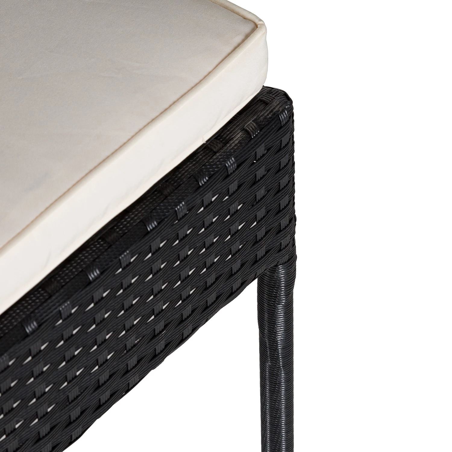 Ensemble de jardin Vent (5 éléments) - Polypropylène / Polyester - Marron / Noir 17 Ensemble de jardin Vent (5 éléments) - Polypropylène / Polyester - Marron / Noir – Image 17