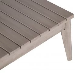 Jardi Tabouret extérieur Fifo - Acacia massif / Polyester - Gris -Commodes enfant Soldes 1000218762 210310 12271200081 DETAILS P000000001000218762