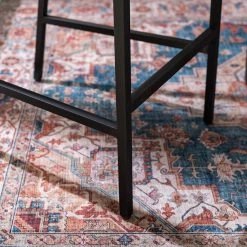 Ars manufacti Chaises de bar Grasby (lot de 2) - Pin recyclé / Métal - Pin foncé / Noir -Commodes enfant Soldes 1000219221 220301 040 DETAILS P000000001000219221