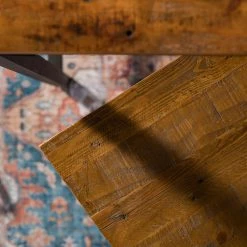 Ars manufacti Chaises de bar Grasby (lot de 2) - Pin recyclé / Métal - Pin foncé / Noir -Commodes enfant Soldes 1000219221 220301 060 DETAILS P000000001000219221