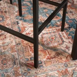 Ars manufacti Tabouret de bar Grasby - Pin recyclé / Métal - Pin foncé / Noir -Commodes enfant Soldes 1000219244 220301 023 MOOD DETAILS P000000001000219244 mood