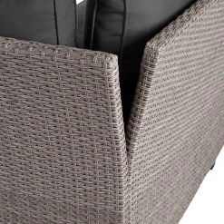 Canapé de jardin Laurel (2 éléments) - Polypropylène / Polyester - Gris / Beige -Commodes enfant Soldes 1000219427 210319 10545500011 DETAILS P000000001000219427