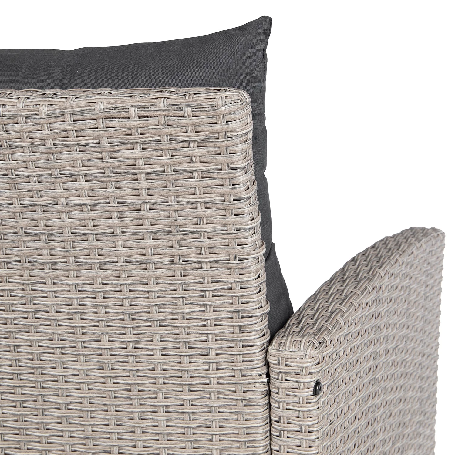 Canapé de jardin Laurel - Polypropylène / Polyester - Gris / Beige 7 Canapé de jardin Laurel - Polypropylène / Polyester - Gris / Beige – Image 7