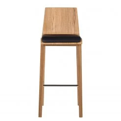 Ars Natura Chaises de bar Tunley (lot de 2) - Imitation cuir / Frêne massif - Beige -Commodes enfant Soldes 1000223458 210416 08480600002 DETAILS P000000001000223458