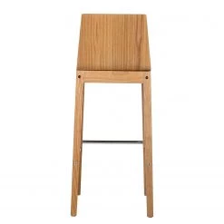 Ars Natura Chaises de bar Tunley (lot de 2) - Imitation cuir / Frêne massif - Beige -Commodes enfant Soldes 1000223458 210416 08480600003 DETAILS P000000001000223458