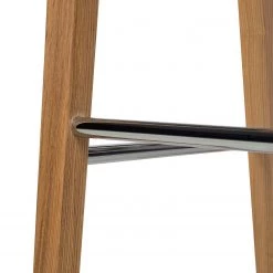 Ars Natura Chaises de bar Tunley (lot de 2) - Imitation cuir / Frêne massif - Beige -Commodes enfant Soldes 1000223458 210416 08480600009 DETAILS P000000001000223458