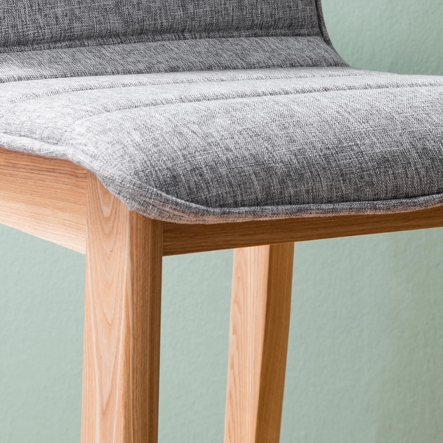 Mørteens Chaises de bar Burghead (lot de 2) - Tissu / Frêne massif - Gris / Frêne 10 Mørteens Chaises de bar Burghead (lot de 2) - Tissu / Frêne massif - Gris / Frêne – Image 10