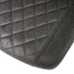 Red Living Chaises de bar Wismes (lot de 2) - Microfibre / Fer - Gris vintage -Commodes enfant Soldes 1000231306 220405 031 DETAILS P000000001000231306