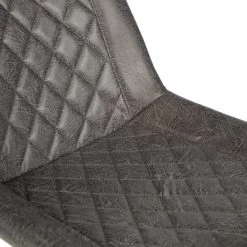 Red Living Chaises de bar Wismes (lot de 2) - Microfibre / Fer - Gris vintage -Commodes enfant Soldes 1000231306 220412 033 DETAILS P000000001000231306