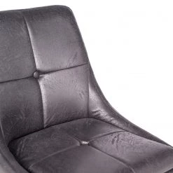 Loftscape Chaises de bar Tessel (lot de 2) - Microfibre / Fer - Noir vintage / Noir 20 Loftscape Chaises de bar Tessel (lot de 2) - Microfibre / Fer - Noir vintage / Noir -Commodes enfant Soldes 1000231314 220330 036 DETAILS P000000001000231314