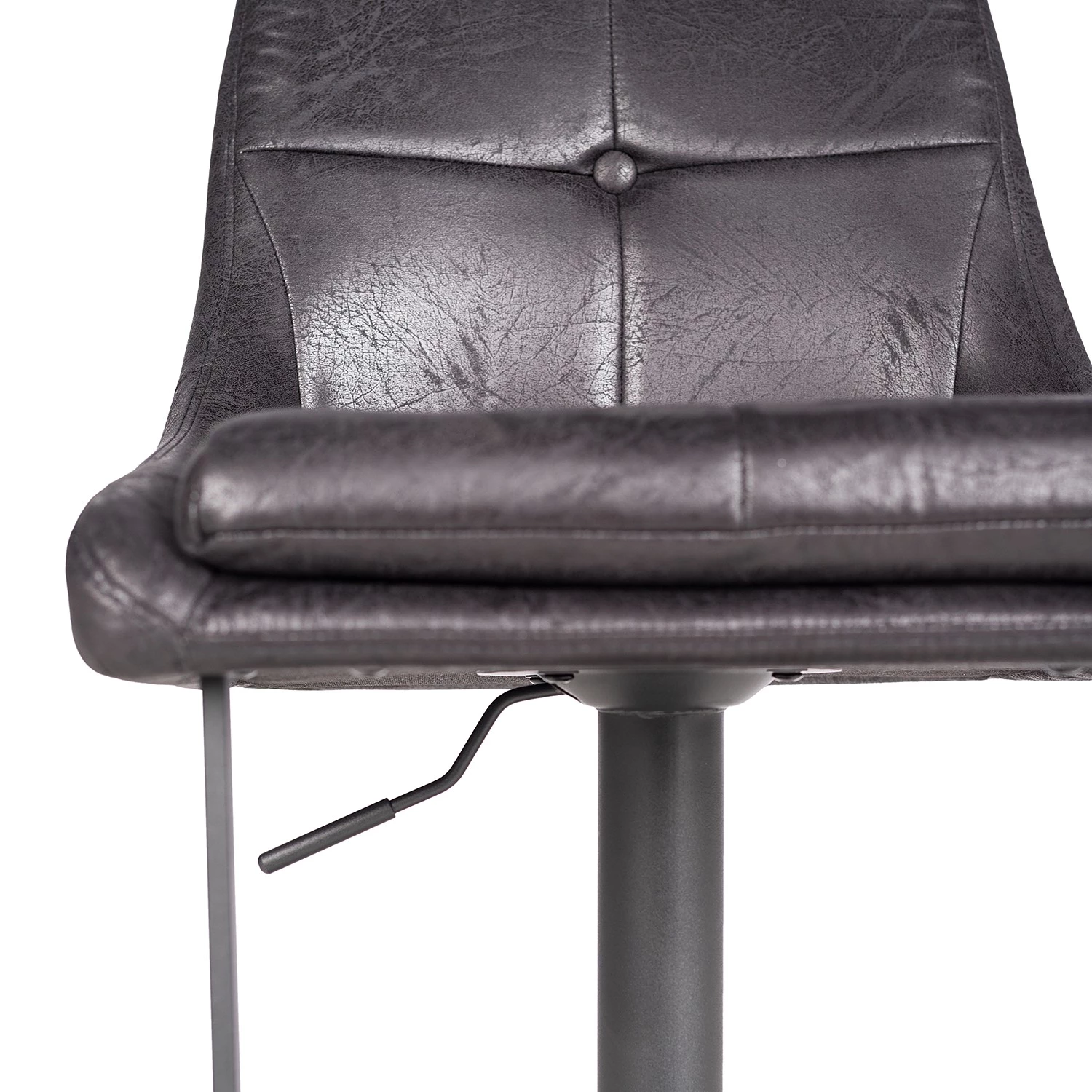 Loftscape Chaises de bar Tessel (lot de 2) - Microfibre / Fer - Noir vintage / Noir 13 Loftscape Chaises de bar Tessel (lot de 2) - Microfibre / Fer - Noir vintage / Noir – Image 13