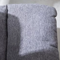 Mørteens Chaise de bar Tillac - Tissu / Acier - Gris chiné / Noir -Commodes enfant Soldes 1000235382 220801 033 DETAILS P000000001000235382