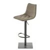 Mayer Sitzmöbel Chaise de bar myTOBY - Imitation cuir / Acier - Limon