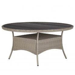 Ensemble de jardin Clover II (5 élém.) - Polypropylène / Polyester - Gris -Commodes enfant Soldes 1000243361 210622 10563200006 DETAILS P000000001000243361