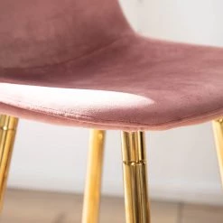 Jack & Alice Chaises de bar Yoyce (lot de 2) - Saumon -Commodes enfant Soldes 1000244482 220823 032 DETAILS P000000001000244482