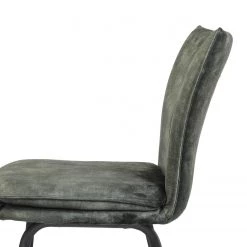 Jack & Alice Chaise de bar Morlanne - Velours / Métal - Vert foncé -Commodes enfant Soldes 1000255056 210831 14133000088 DETAILS P000000001000255056