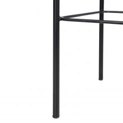 Ars Natura Tabouret de bar Bonao - Rotin / Fer - Naturel / Noir -Commodes enfant Soldes 1000257227 220330 034 DETAILS P000000001000257227