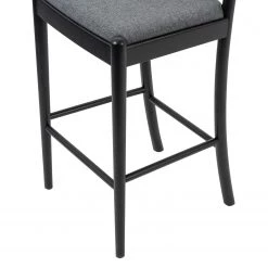 Studio Copenhagen Chaise de bar Cutis - Rotin et tissu / Hêtre massif - Gris -Commodes enfant Soldes 1000273458 220420 055 DETAILS P000000001000273458