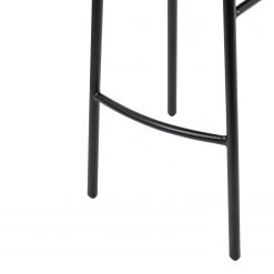 Studio Copenhagen Chaises de bar Embi (lot de 2) - Tissu / Métal - Gris / Noir -Commodes enfant Soldes 1000273484 220420 055 DETAILS P000000001000273484