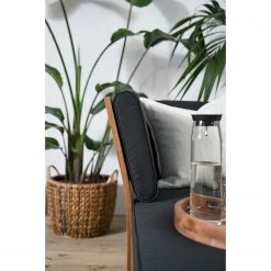 Jardi Table basse d’extérieur Lexi II - Acacia massif / Polyester - Basalte -Commodes enfant Soldes 1000280814 220711 040 DETAILS P000000001000280814