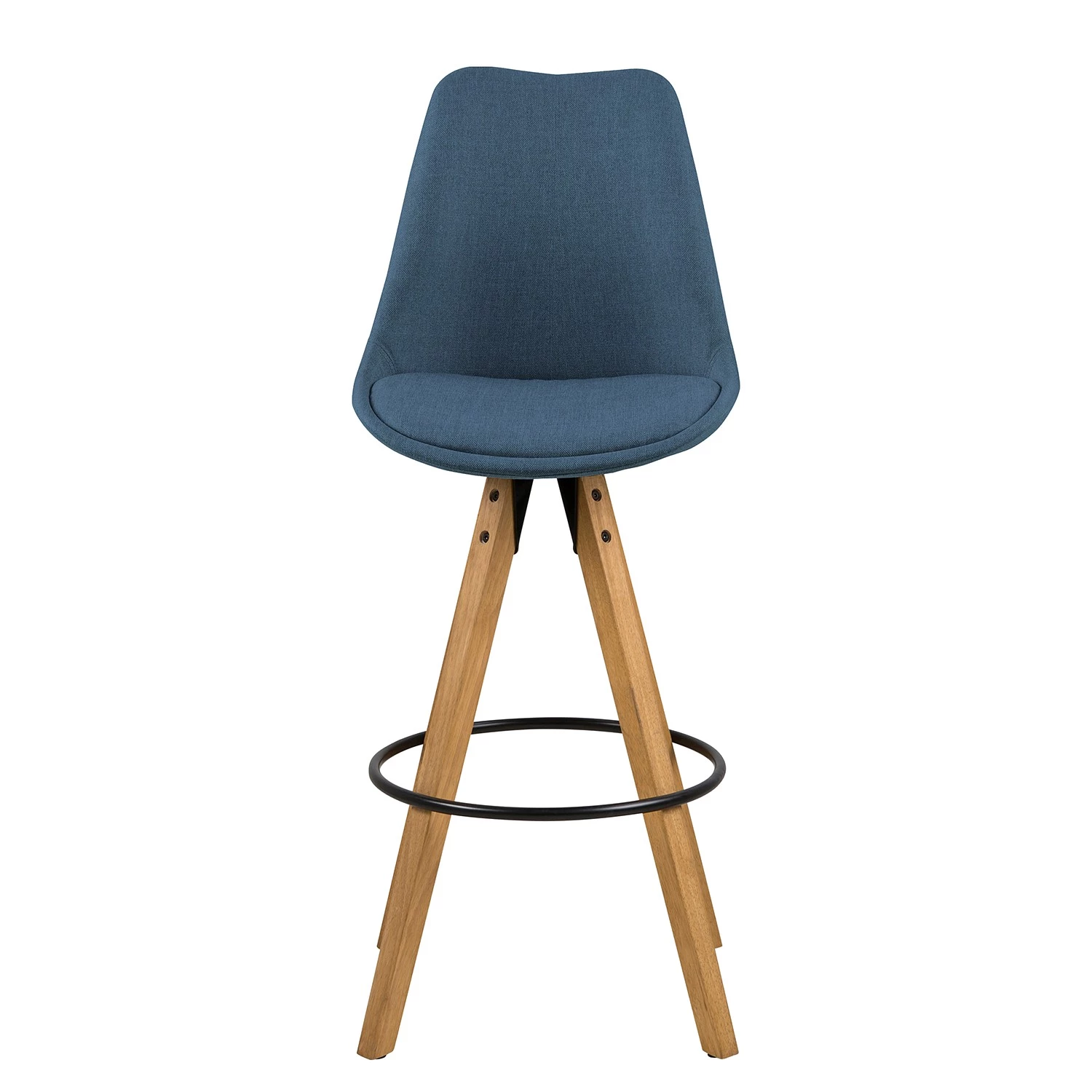 Mørteens Chaises de bar Aledas II - Bleu jean - Lot de 4 3 Mørteens Chaises de bar Aledas II - Bleu jean - Lot de 4 – Image 3