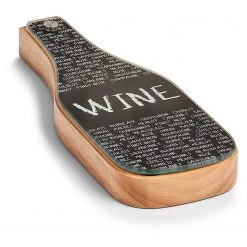 Zeller Set à vin Owara (4 éléments) - Acier inoxydable - Argenté - 10 cm x 27,8 cm x 3 cm