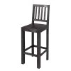 Ars manufacti Tabouret de bar Keyport - Manguier massif - Manguier noir