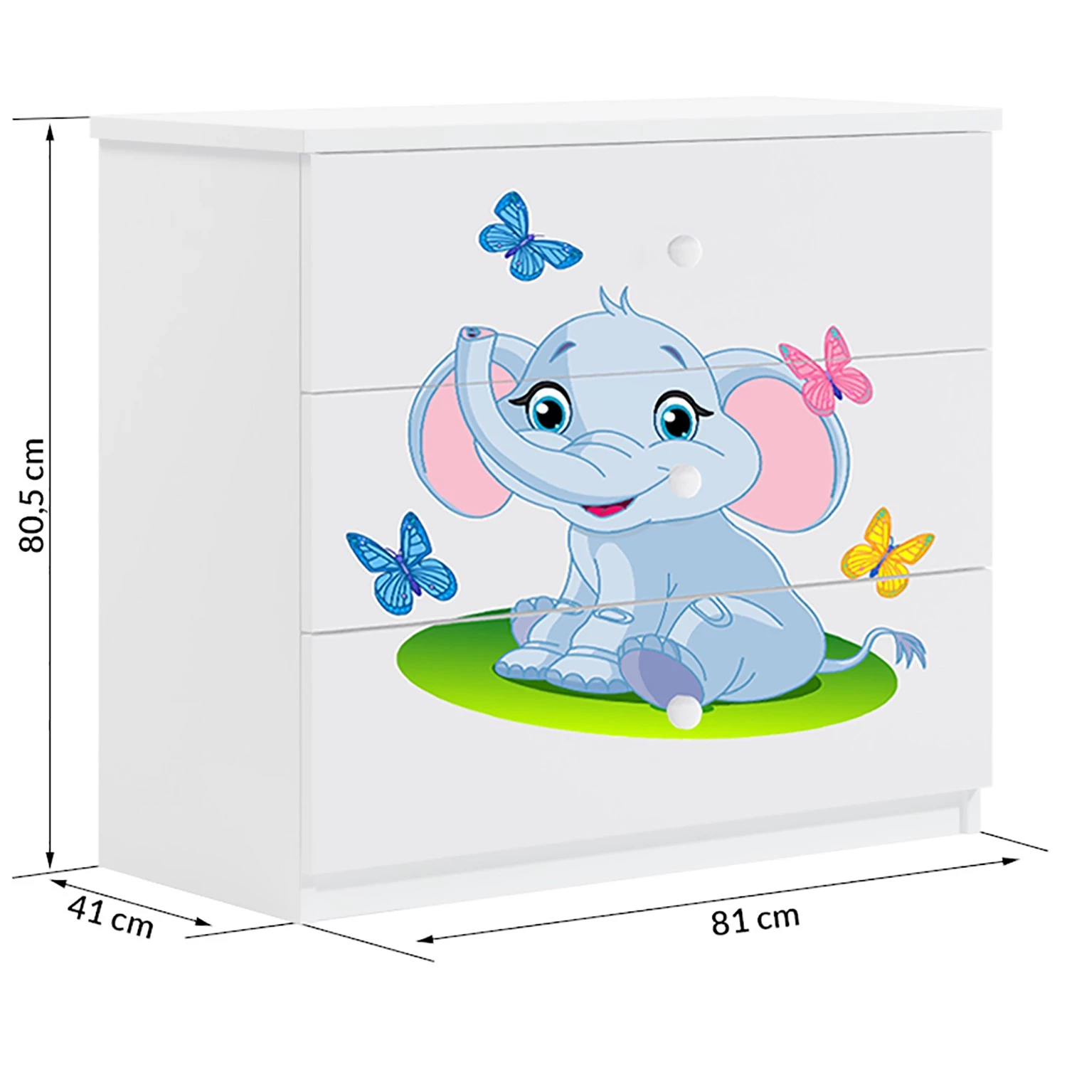 Kids Club Collection Commode Babydreams Éléphant 2 Kids Club Collection Commode Babydreams Éléphant – Image 2