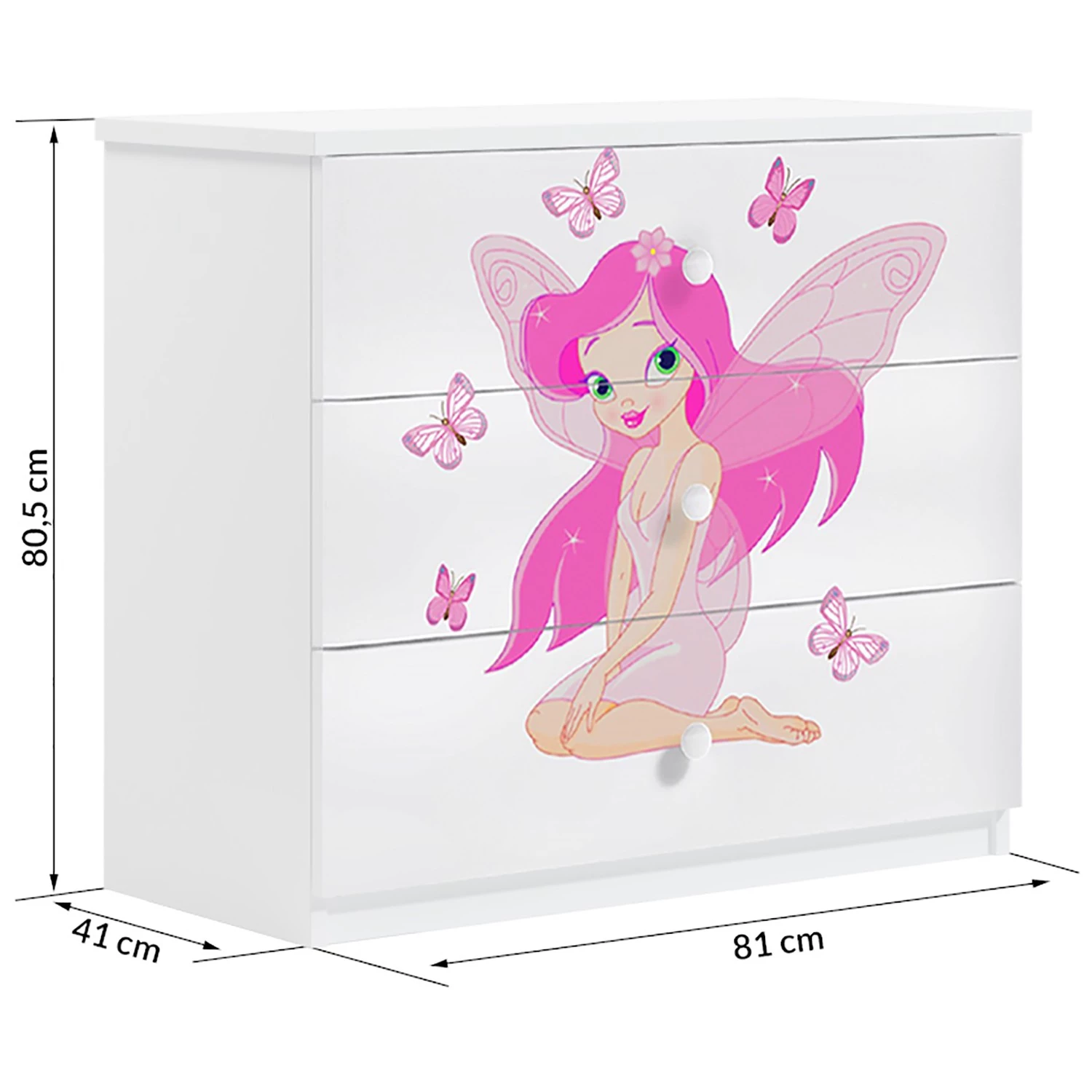 Kids Club Collection Commode Babydreams Fée II 3 Kids Club Collection Commode Babydreams Fée II – Image 3