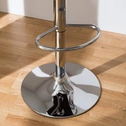 Mooved Chaise de bar Falkland - Noir - Chrome brillant - Lot de 2 -Commodes enfant Soldes 1000313544 211208 110859000106 DETAILS P000000001000313544