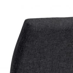 Loftscape Chaises de bar Domenica (lot de 2) - Tissu / Fer - Anthracite / Noir -Commodes enfant Soldes 1000319587 220128 1257050075 DETAILS P000000001000319587