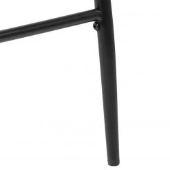 Loftscape Chaises de bar Domenica (lot de 2) - Tissu / Fer - Anthracite / Noir -Commodes enfant Soldes 1000319587 220128 1257050080 DETAILS P000000001000319587