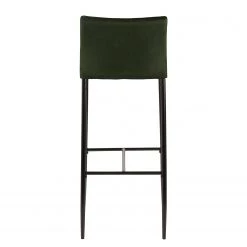 Loftscape Chaises de bar Domenica I (lot de 2) - Velours / Fer - Vert étang / Noir -Commodes enfant Soldes 1000319596 220128 1257090060 DETAILS P000000001000319596