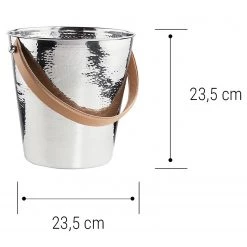 Butlers Seau à champagne LORD - Acier inoxydable - Argenté -Commodes enfant Soldes 1000336960 220225 500 SKETCH DETAILS P000000001000336960 sketch