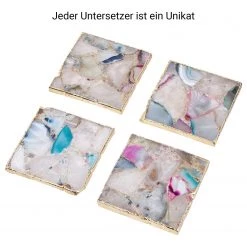 Butlers Sous-verre CRYSTAL II - Quartz - Multicolore -Commodes enfant Soldes 1000336963 220225 031 DETAILS P000000001000336963