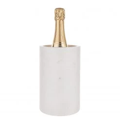Butlers Seau à champagne MARBLE - Marbre blanc -Commodes enfant Soldes 1000336972 220225 031 DETAILS P000000001000336972