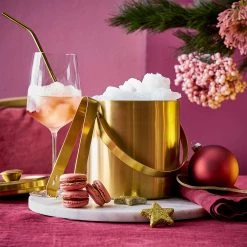 Butlers Seau à champagne ON ICE - Doré - Hauteur : 18 cm -Commodes enfant Soldes 1000336980 220225 022 MOOD DETAILS P000000001000336980 mood