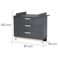 Roba Commode à langer Jara -Commodes enfant Soldes 1000345498 220428 500 SKETCH DETAILS P000000001000345498 sketch
