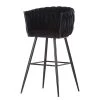 Jack & Alice Chaise de bar Feltham - Noir