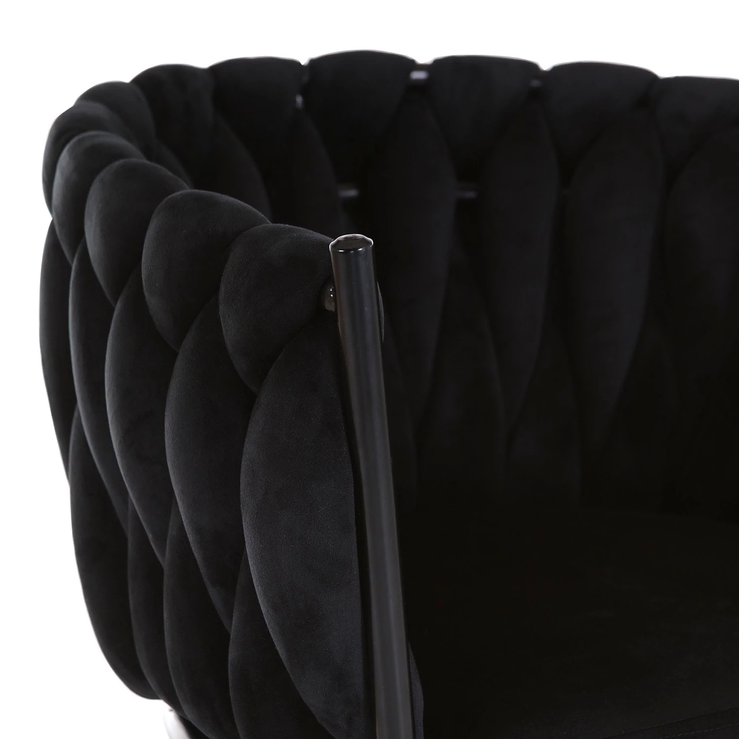 Jack & Alice Chaise de bar Feltham - Noir 4 Jack & Alice Chaise de bar Feltham - Noir – Image 4