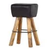 Red Living Tabouret de bar Seminole - Anthracite