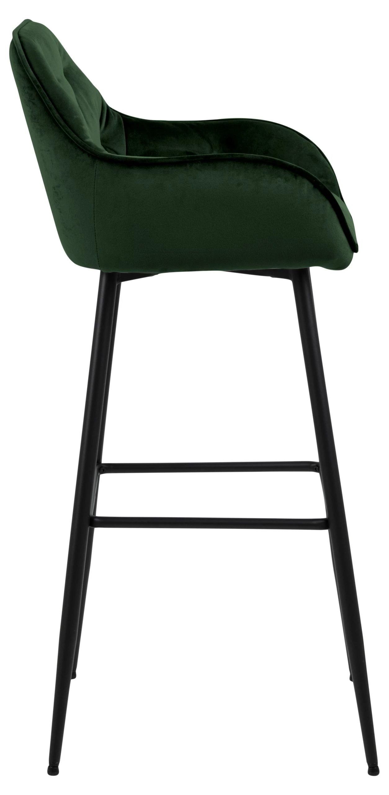 Jack & Alice Chaises de bar Magrin (lot de 2) - Vert 3 Jack & Alice Chaises de bar Magrin (lot de 2) - Vert – Image 3