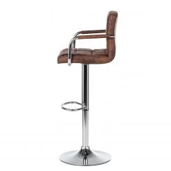 Fredriks Chaise de bar Fitzgerald - Marron vieilli / Chrome - 1 chaise 13 Fredriks Chaise de bar Fitzgerald - Marron vieilli / Chrome - 1 chaise -Commodes enfant Soldes barhocker fitzgerald ii kunstleder antikbraun chrom 4546480
