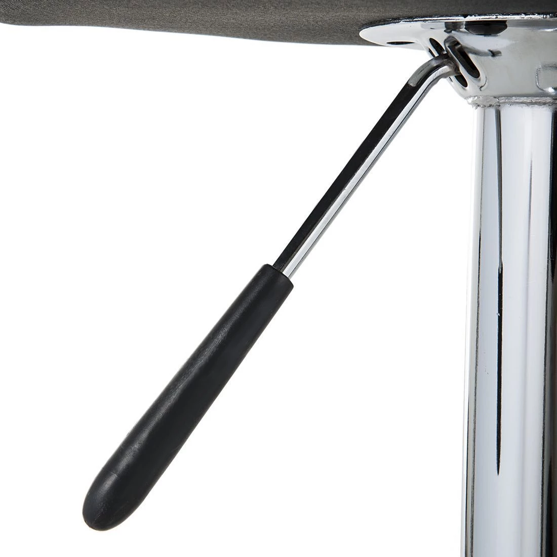 Mooved Tabourets de bar Soraia (lot de 2) - Noir / Chrome 7 Mooved Tabourets de bar Soraia (lot de 2) - Noir / Chrome – Image 7