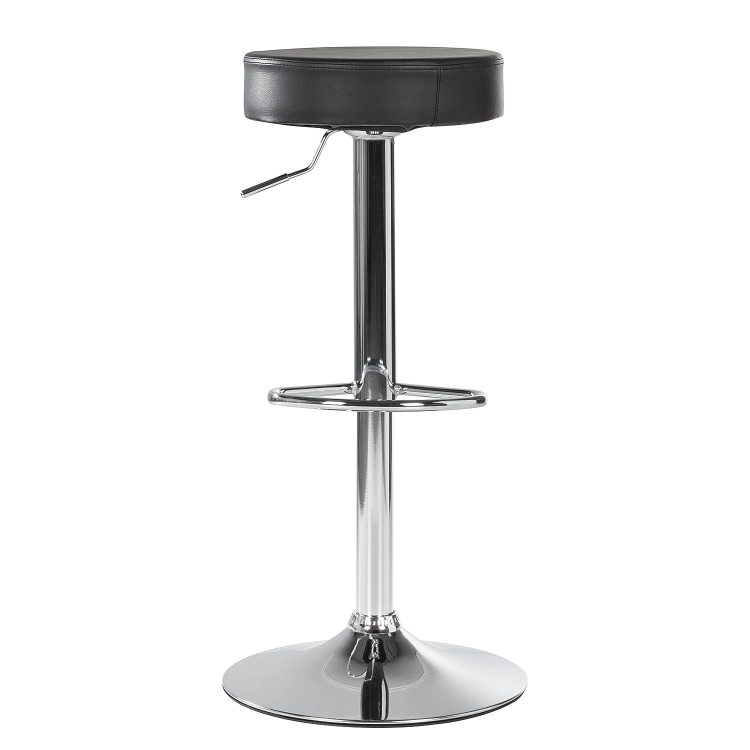 Mooved Tabouret de bar Vincent - Noir / Chrome 3 Mooved Tabouret de bar Vincent - Noir / Chrome – Image 3
